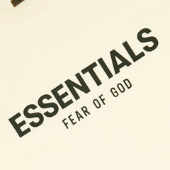 Fear Of God Essentials Reverse Logo Buttercream T Shirt (SS21)